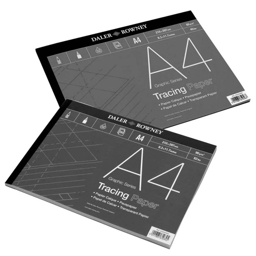 Daler Rowney Graphic Series Tracing Pad 90g